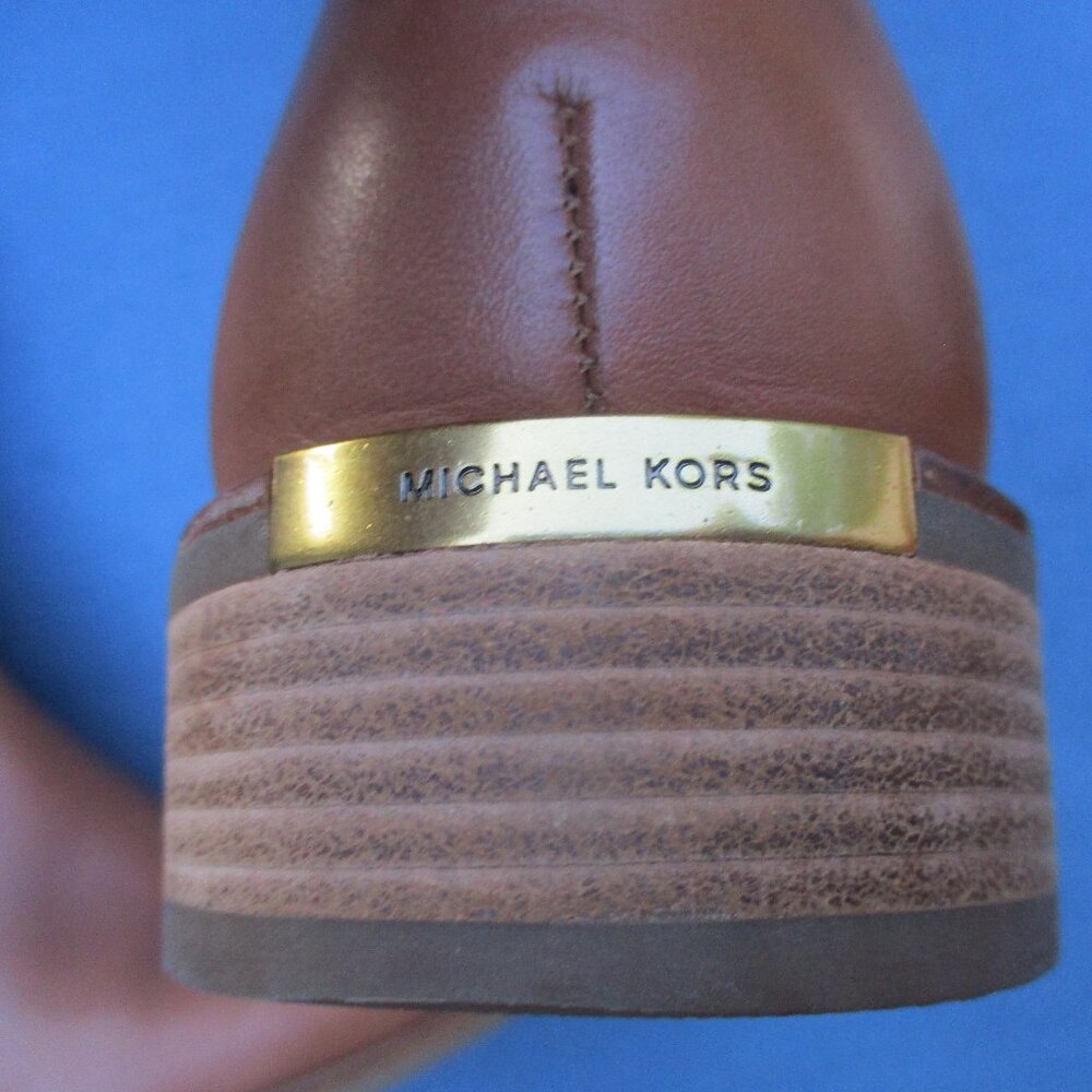 NWOT Micheal Kors ~ Dora Grommet Tall Leather Boot ~ 9.5 ~ - Picture 11 of 15